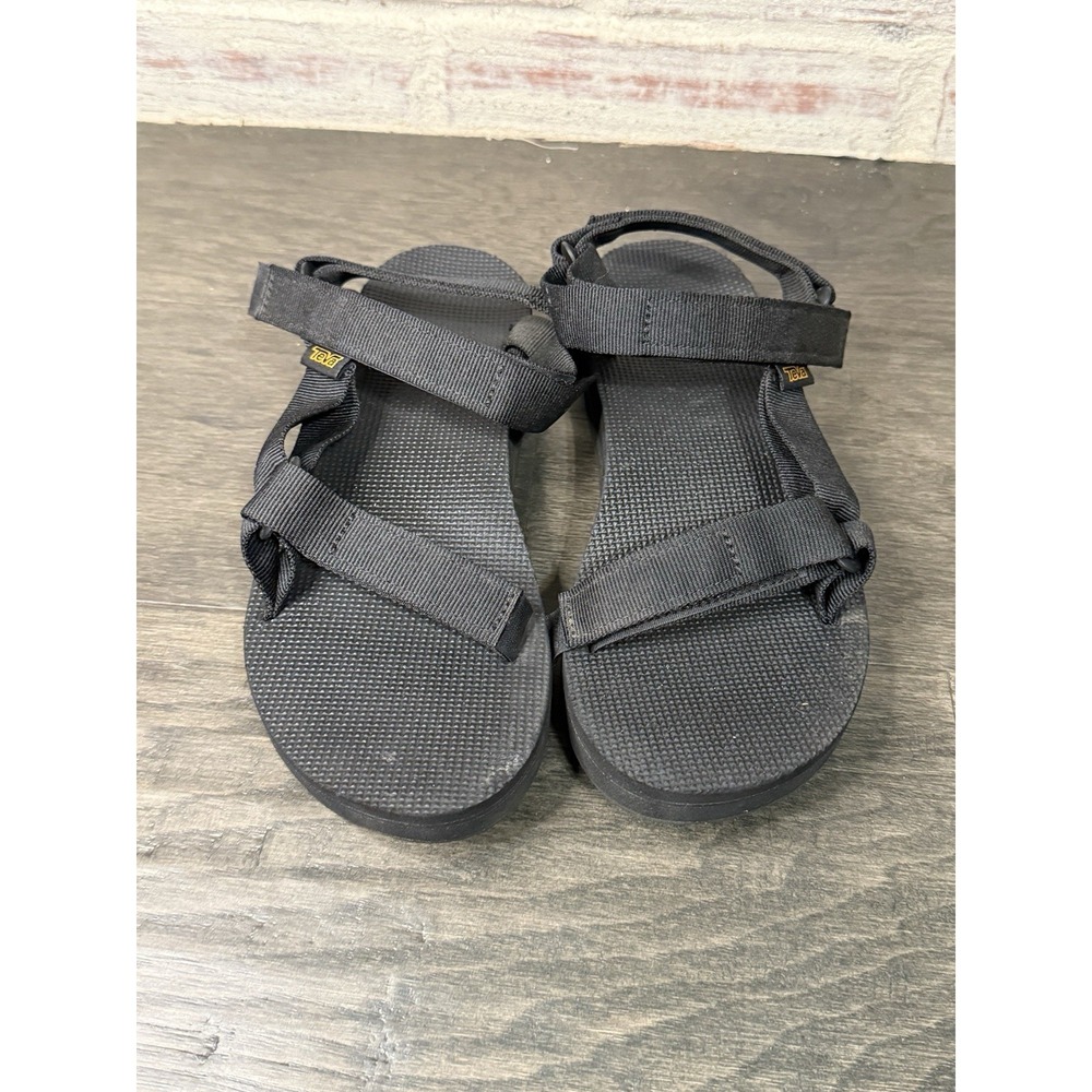 Teva Sandals Womens 9M Black Original Universal Ankle Strap Sport Hiking 1003987